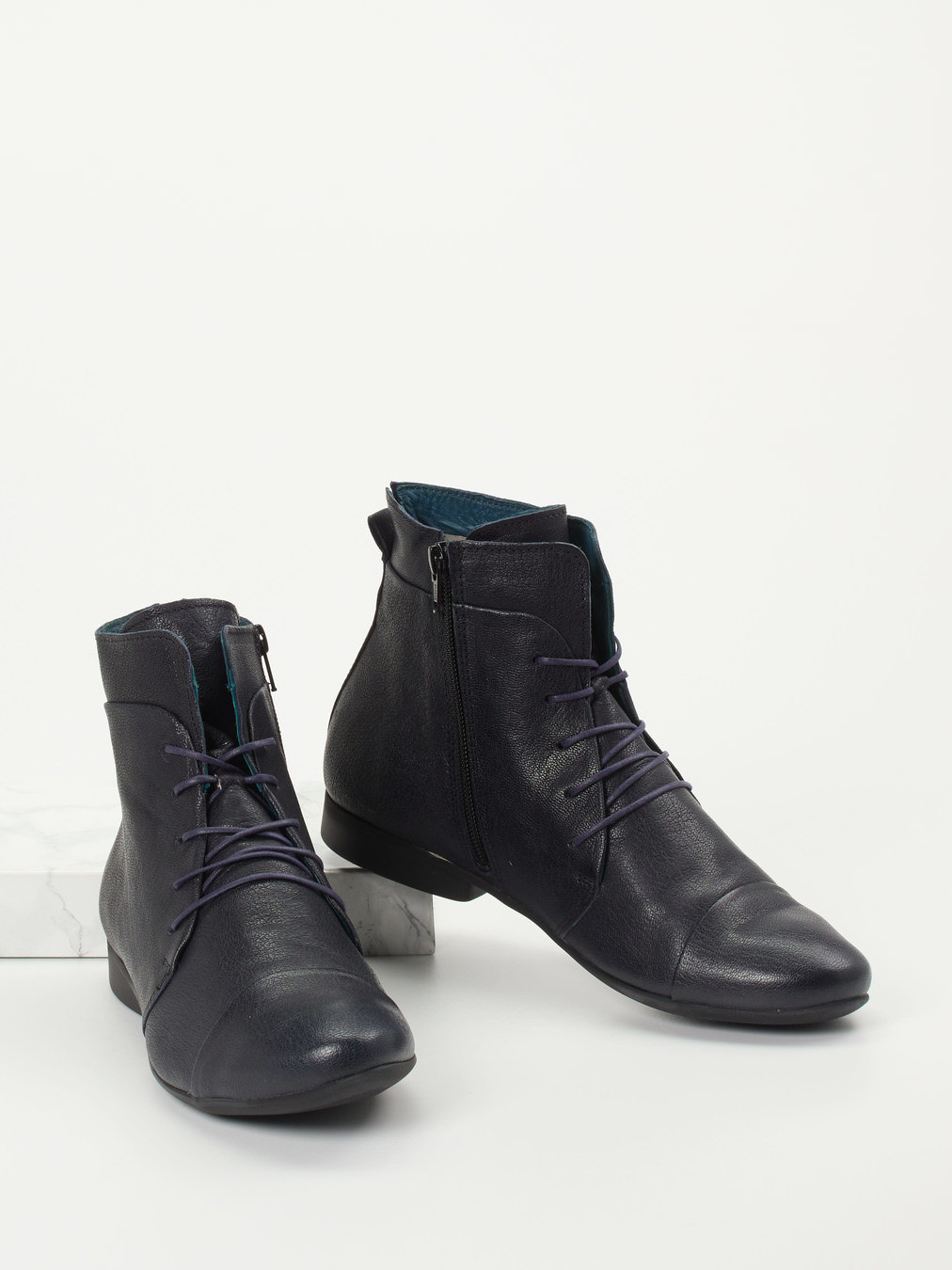 Schnürstiefelette blau 2751109011604