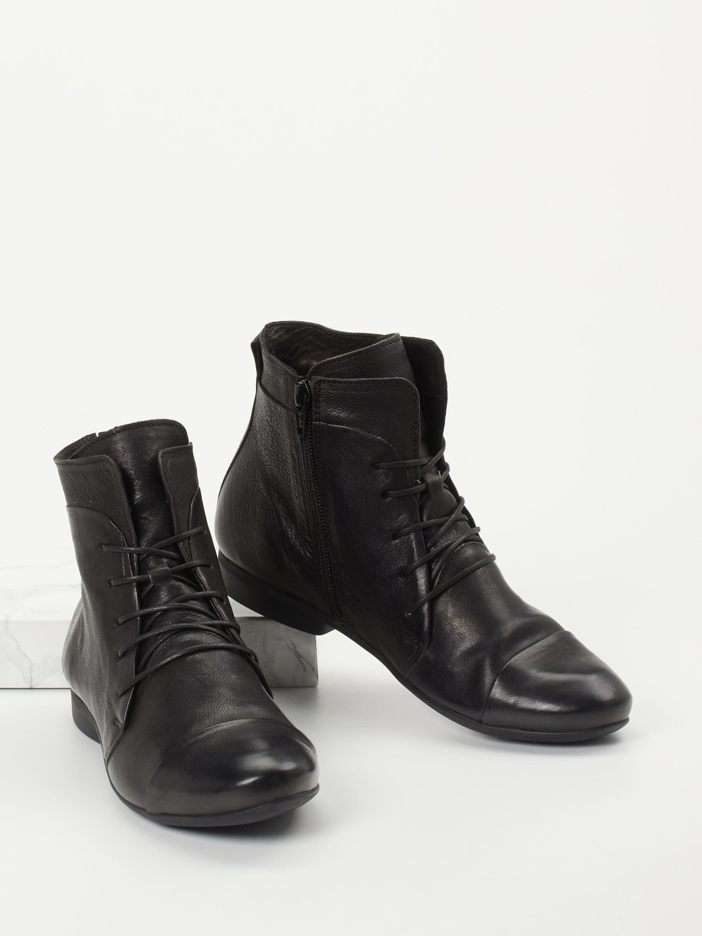 Schnürstiefelette schwarz 2751009035104