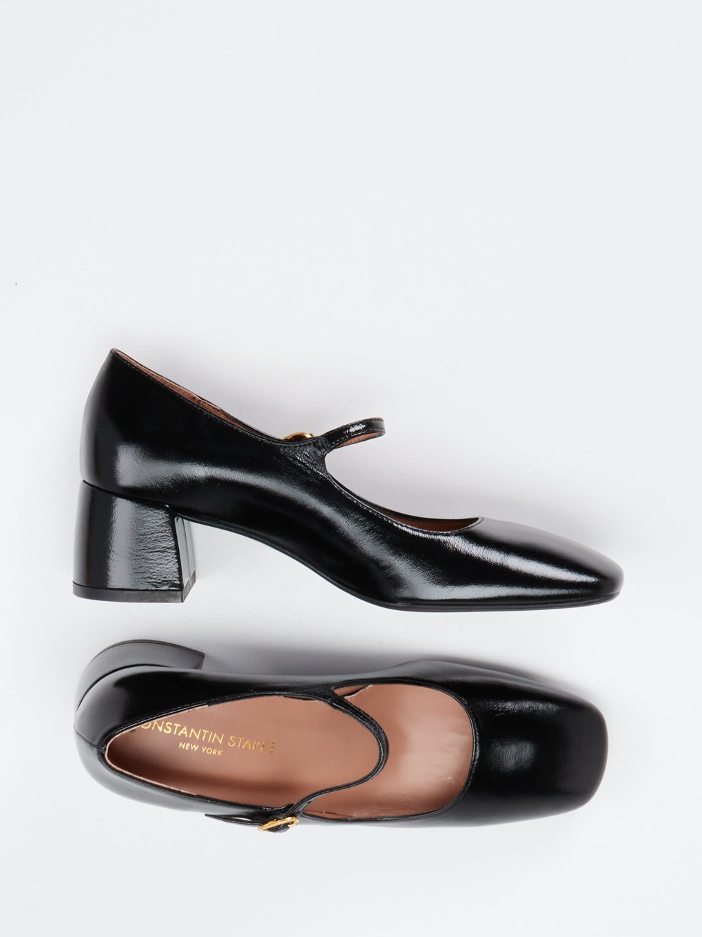 Mary Jane Pumps schwarz 1425009002304