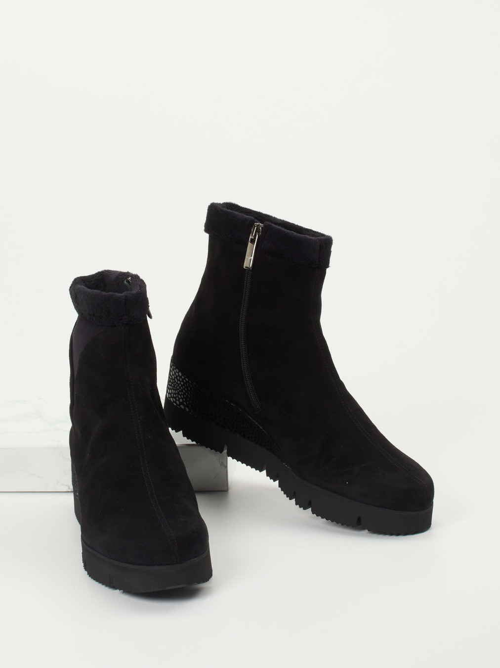 Stiefelette schwarz 1711009032704