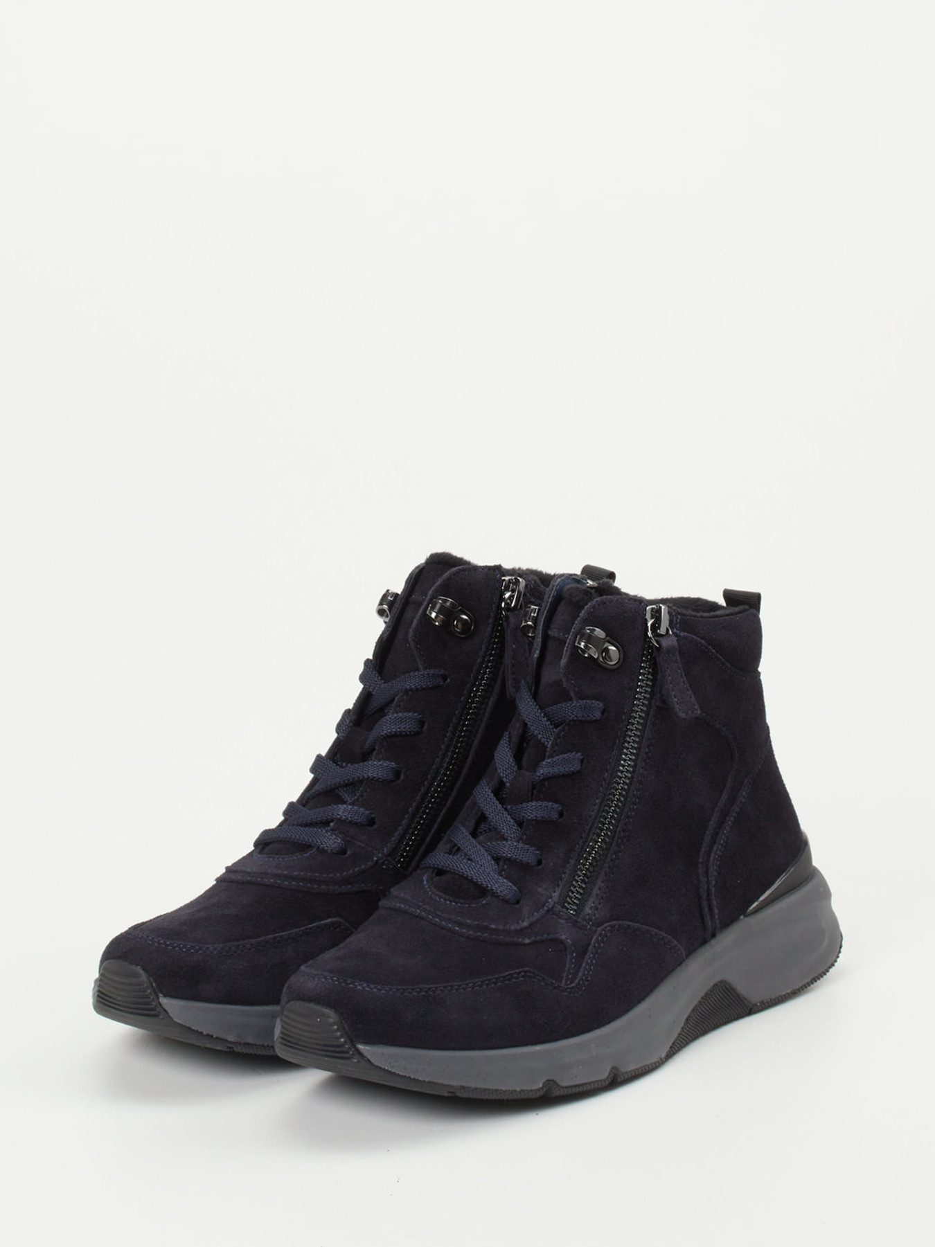 Schnürstiefelette blau 2751109011202