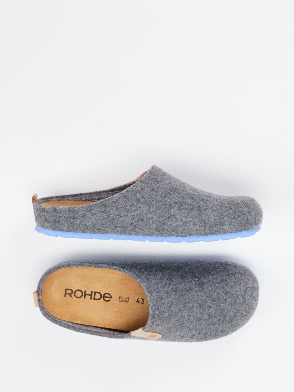 Pantolette grau 7463459001604