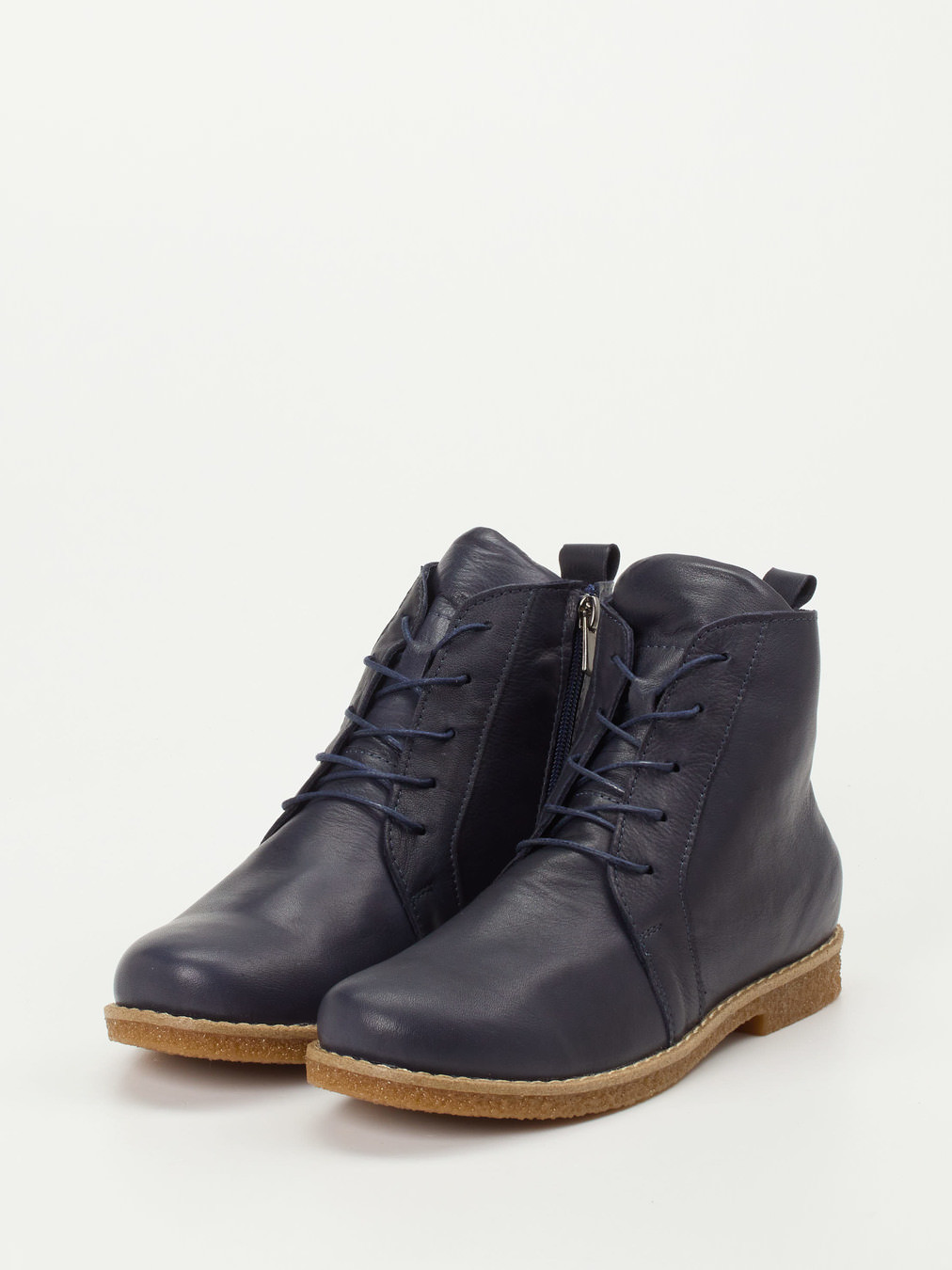 Schnürstiefelette blau 2751109011402