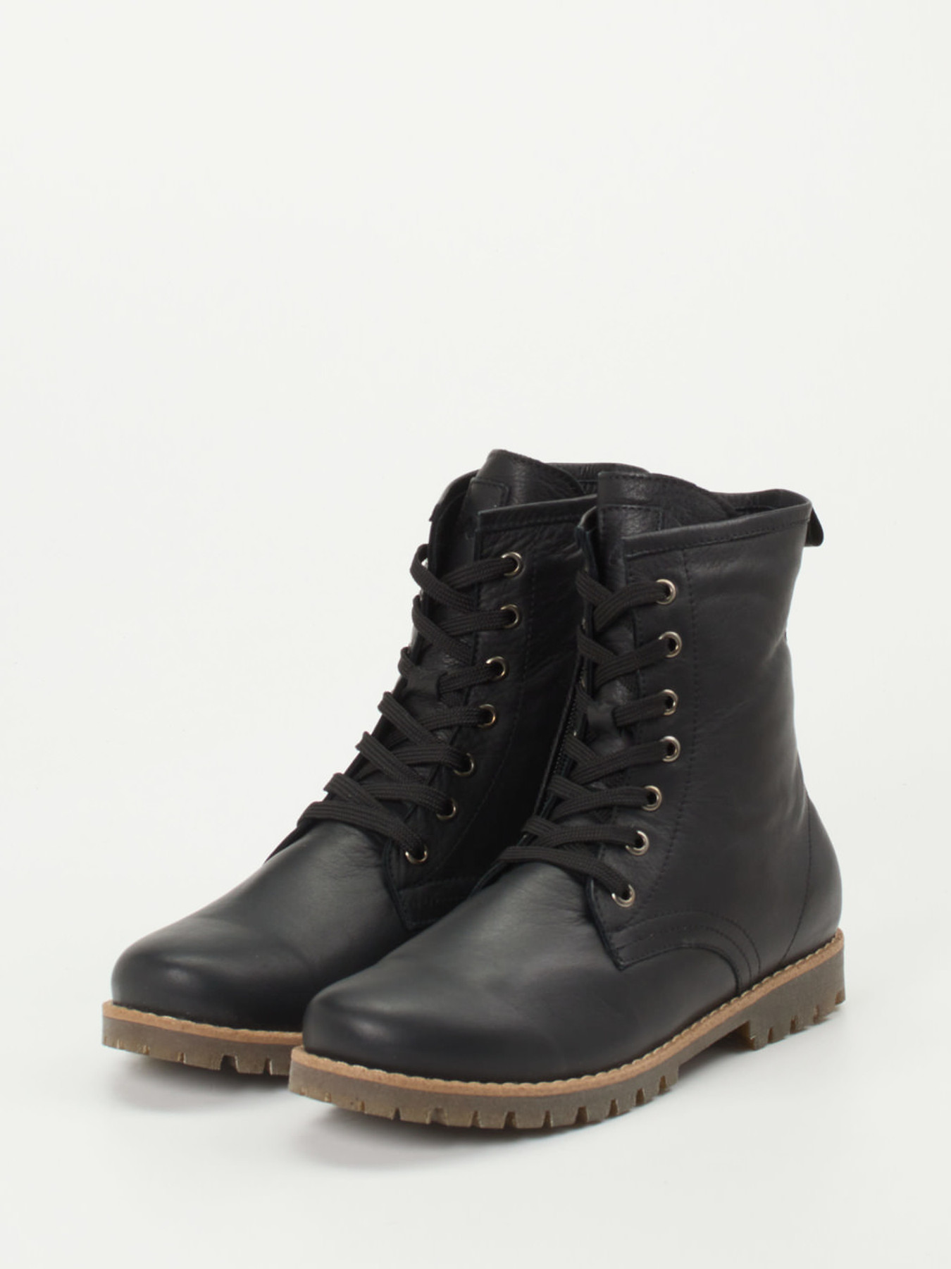 Schnürstiefelette schwarz 2751009034002