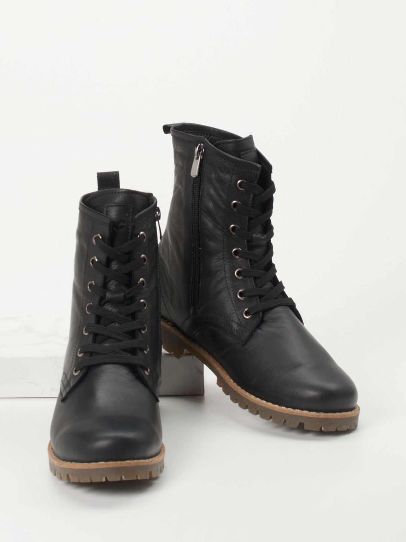 Schnürstiefelette schwarz 2751009034004