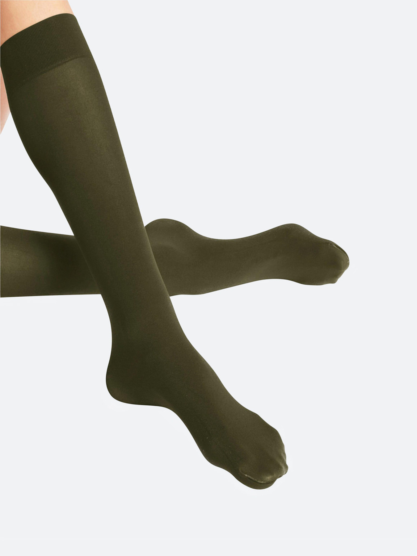 Pure Matt 50 Damenkniestrümpfe grün 9154619000103