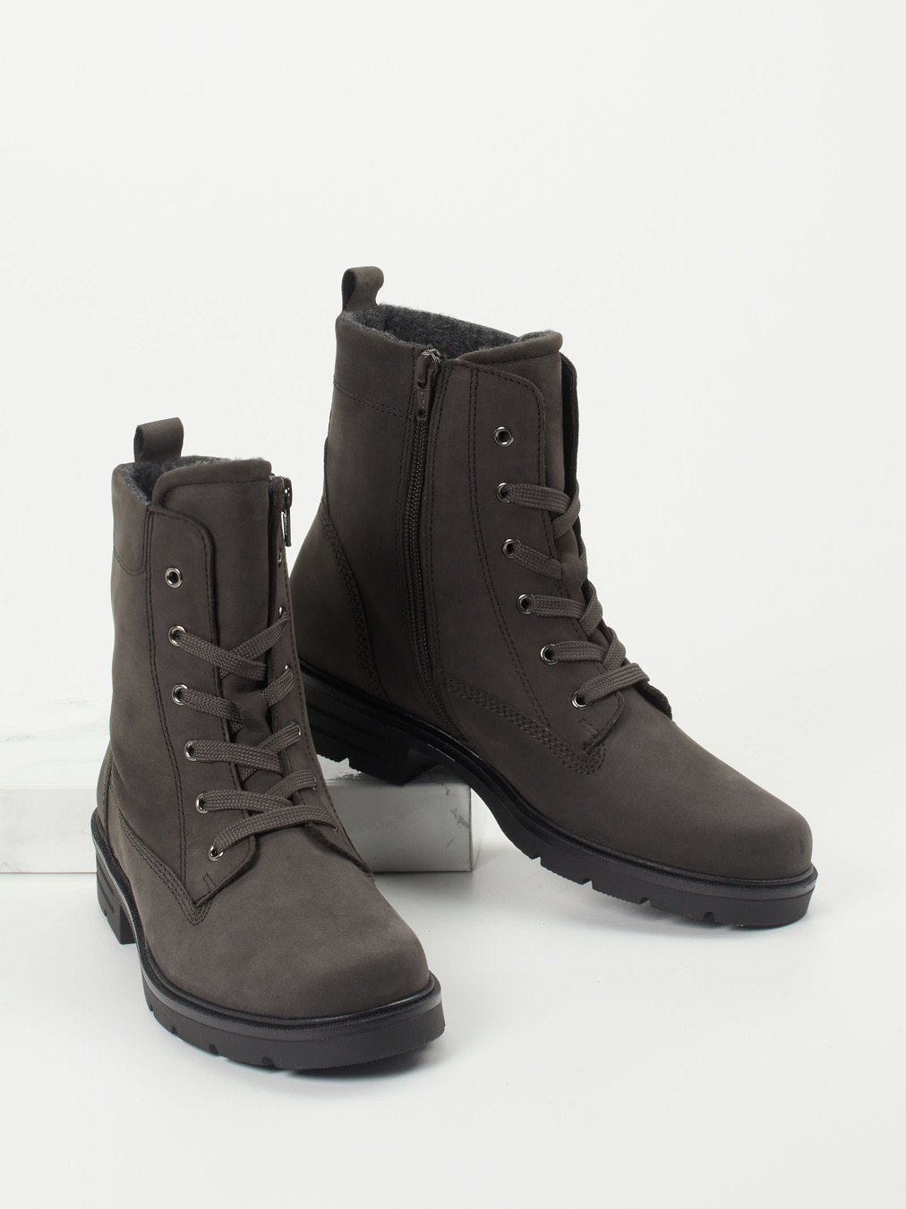 Schnürstiefelette grau 1723409001004