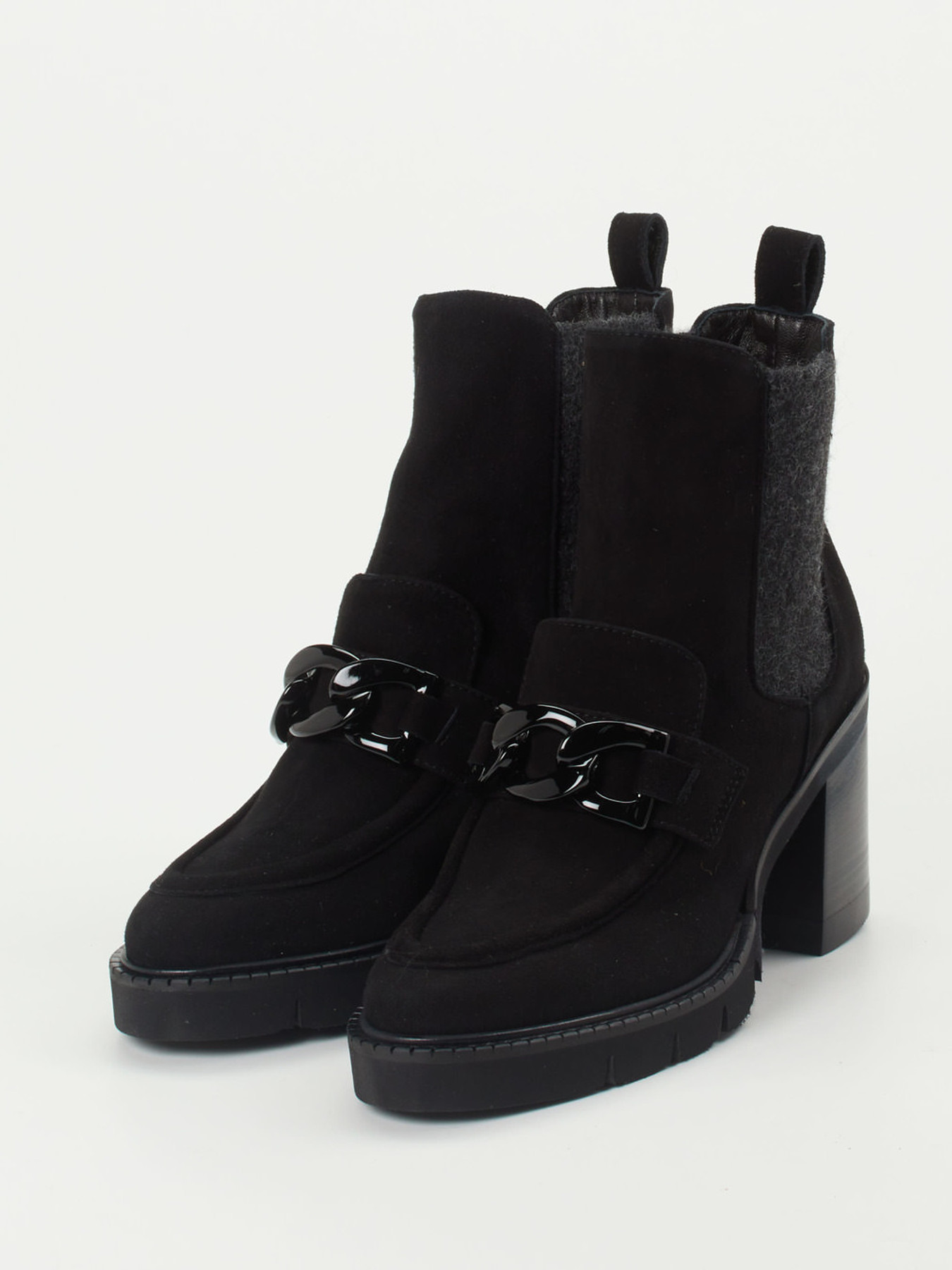 Chelsea Boots schwarz 1739009016602