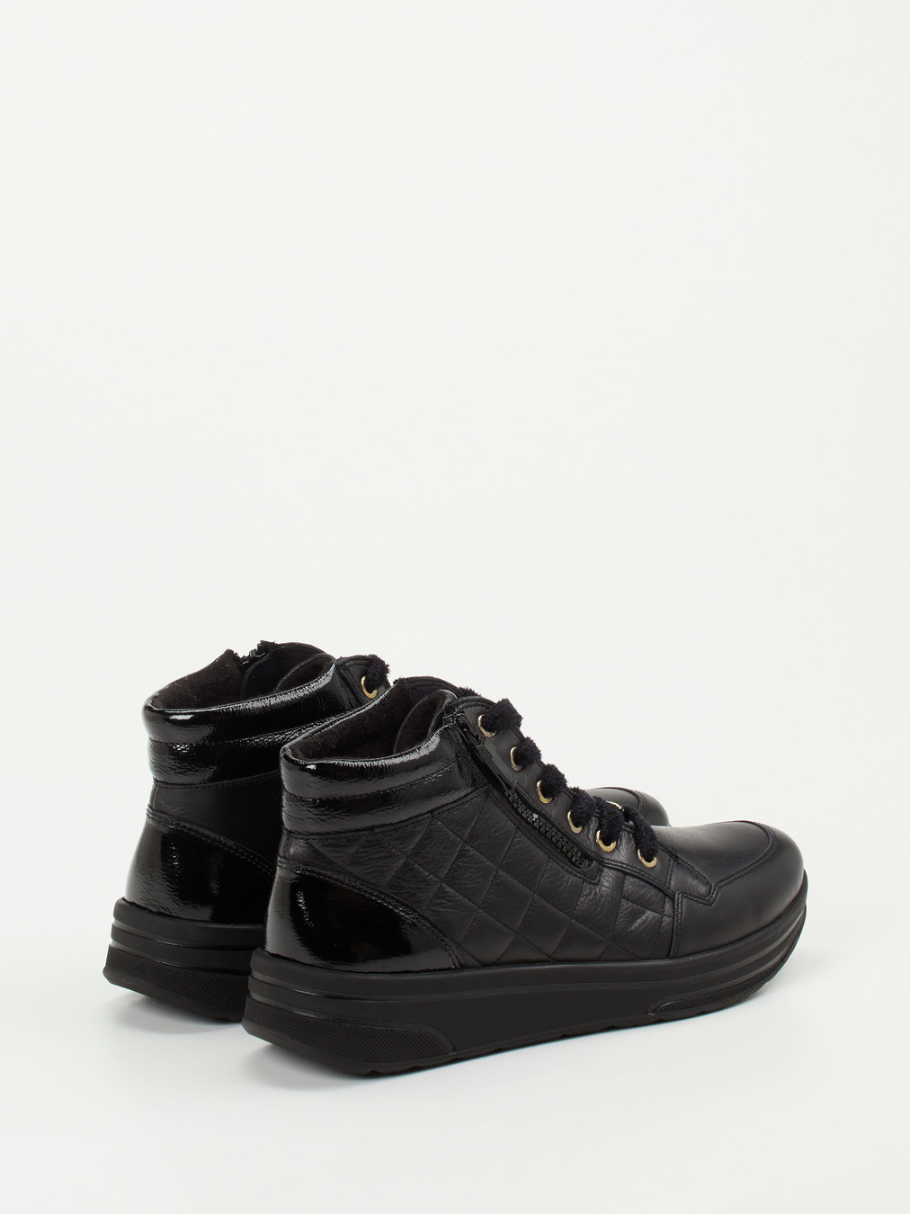 Schnürstiefelette schwarz 2751009032803