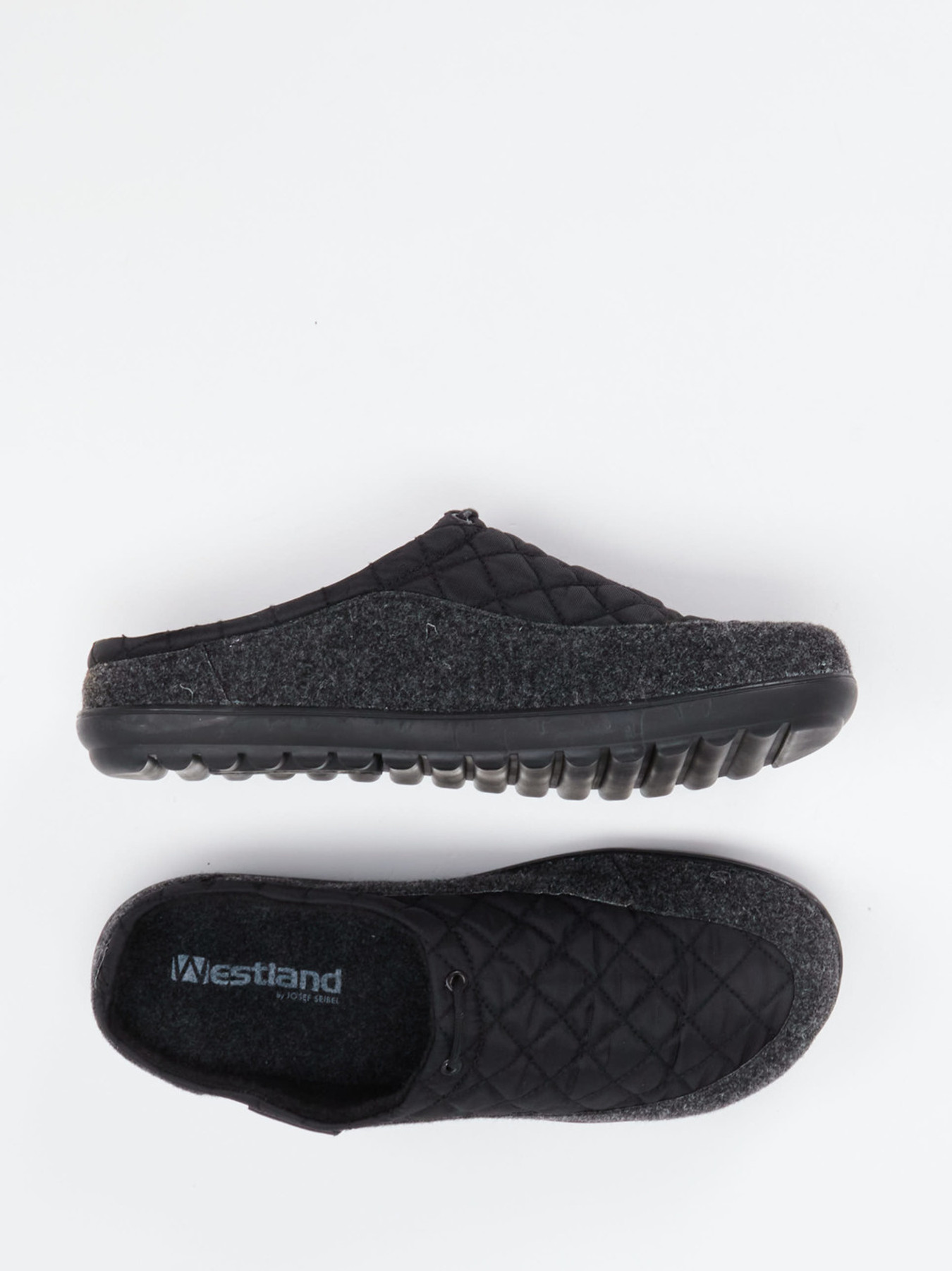 Pantolette grau 7463409006304