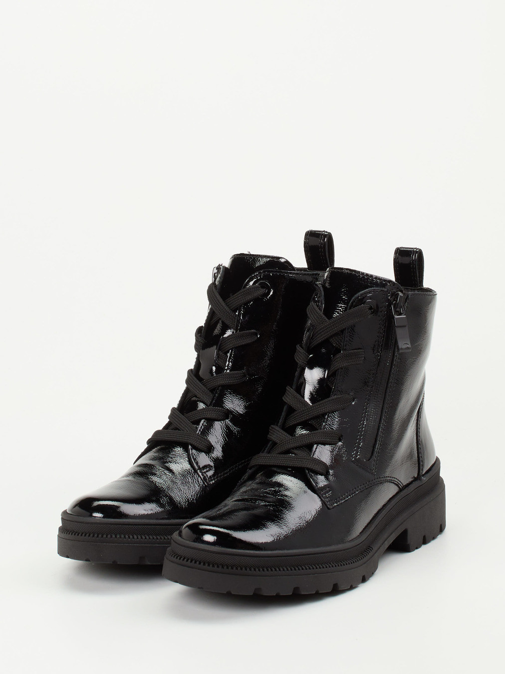 Schnürstiefelette schwarz 2751009033002