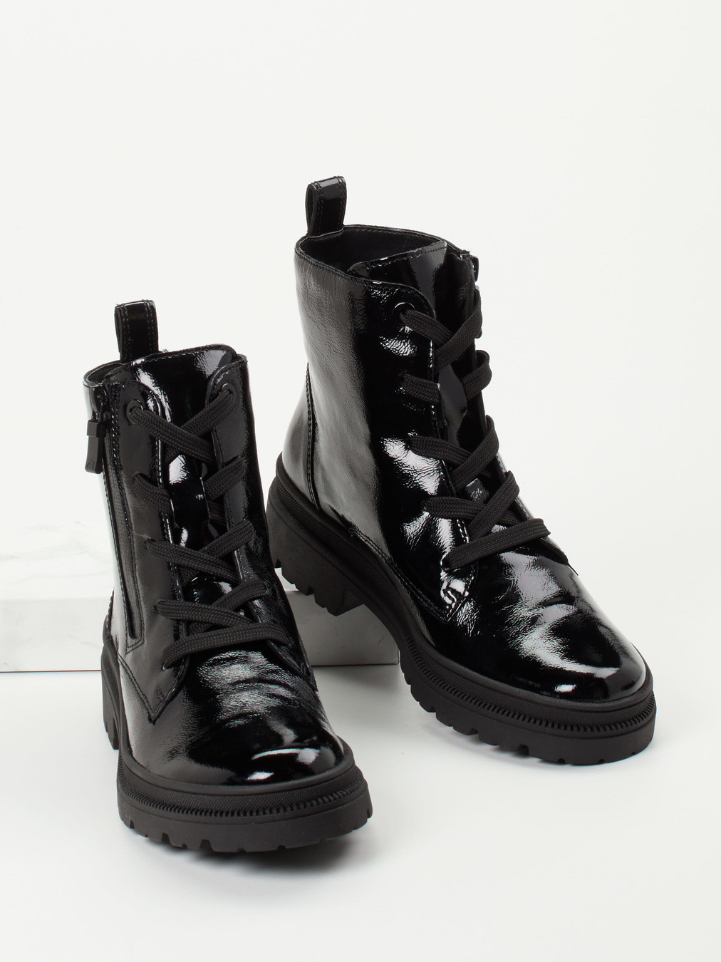 Schnürstiefelette schwarz 2751009033004