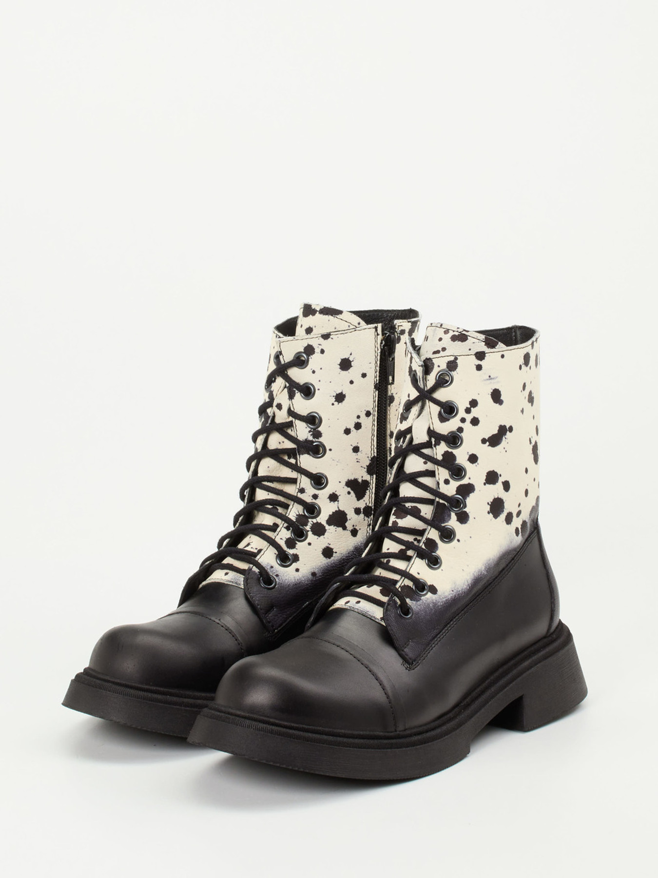 Schnürstiefelette schwarz 1723007000102