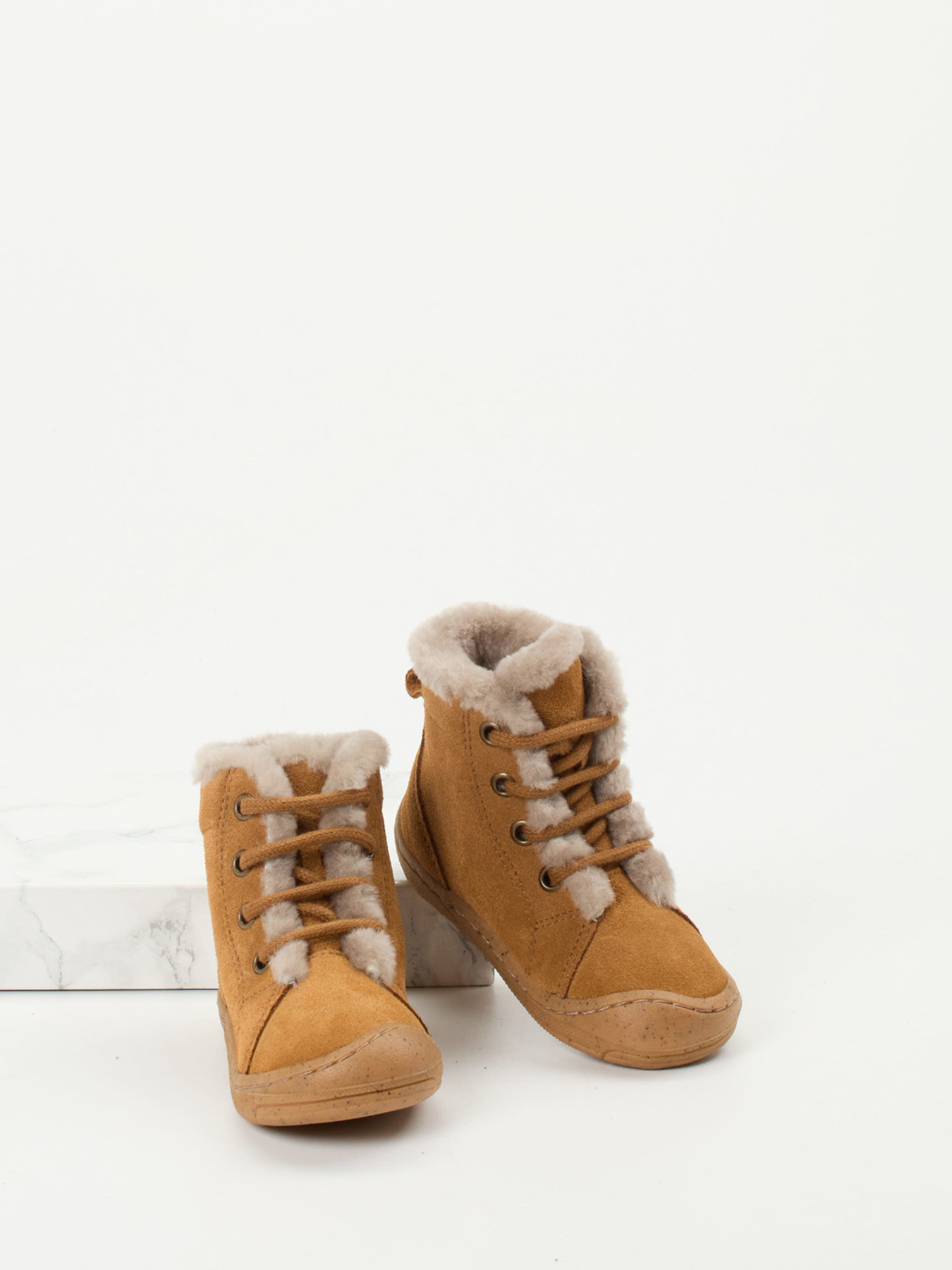 Lauflern-Schnürboots gefüttert braun 6805289001504