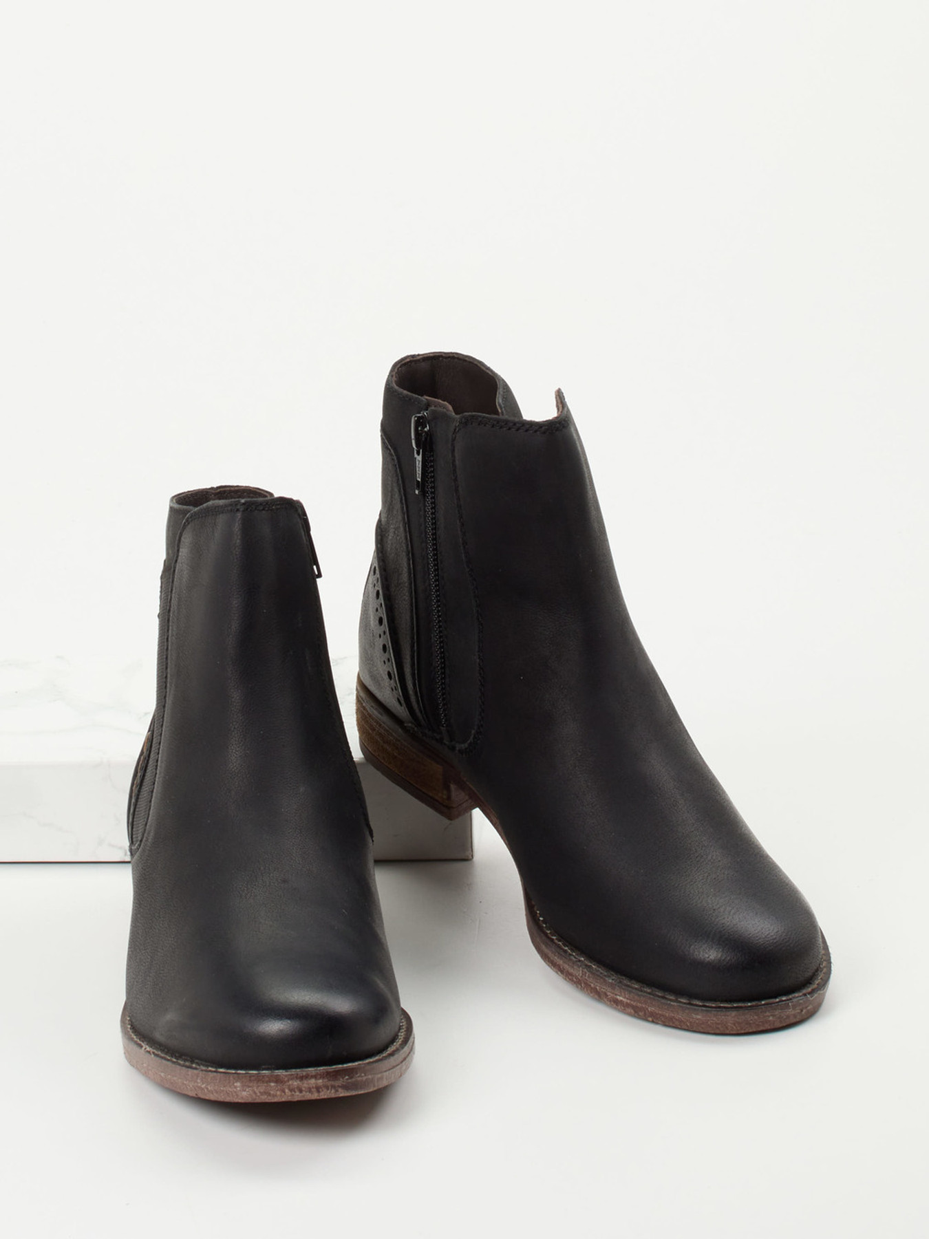 Stiefelette schwarz 1713009035404