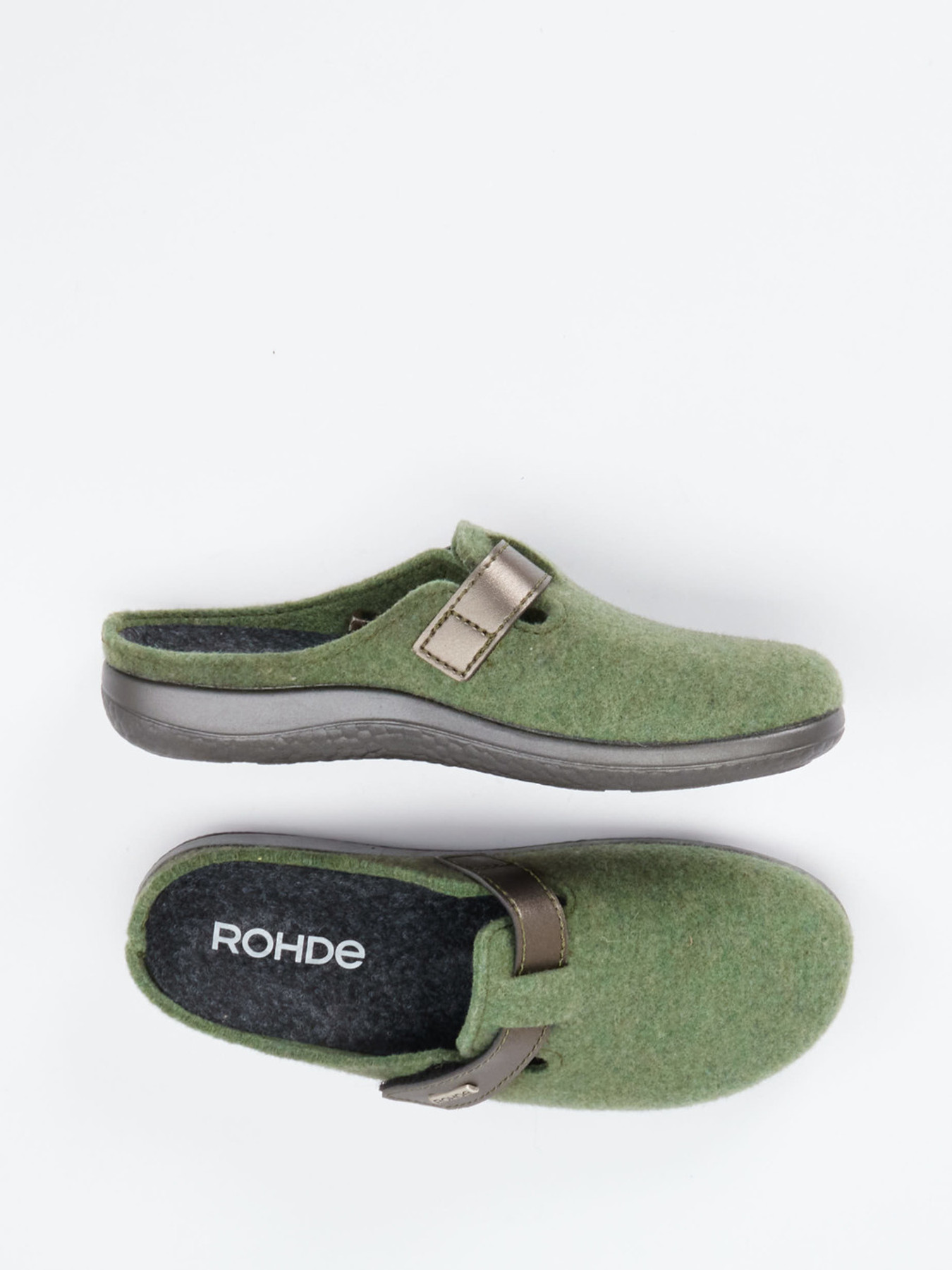 Hausschuh grün 7163659001604
