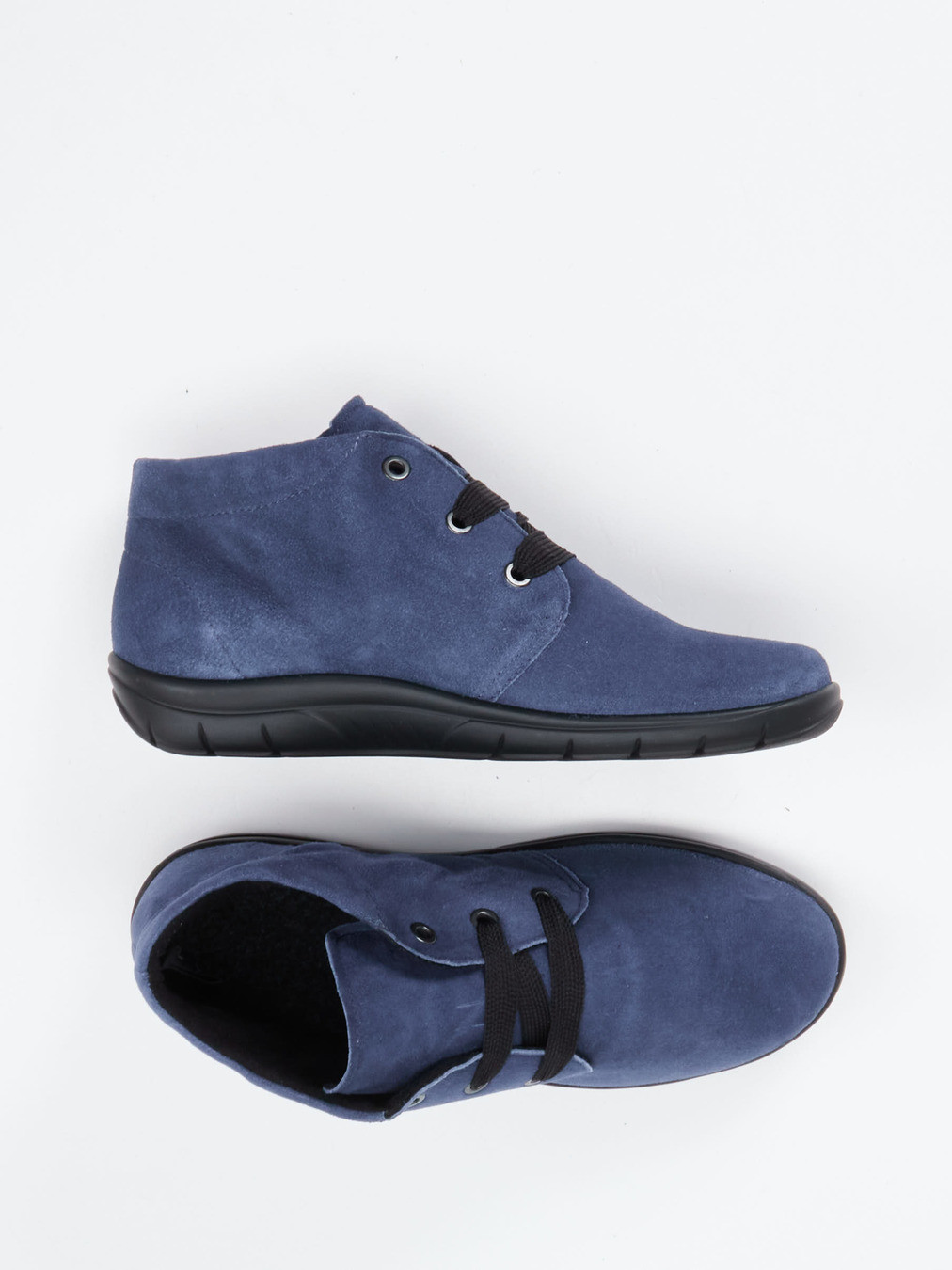 Schnürstiefelette blau 2751159002404