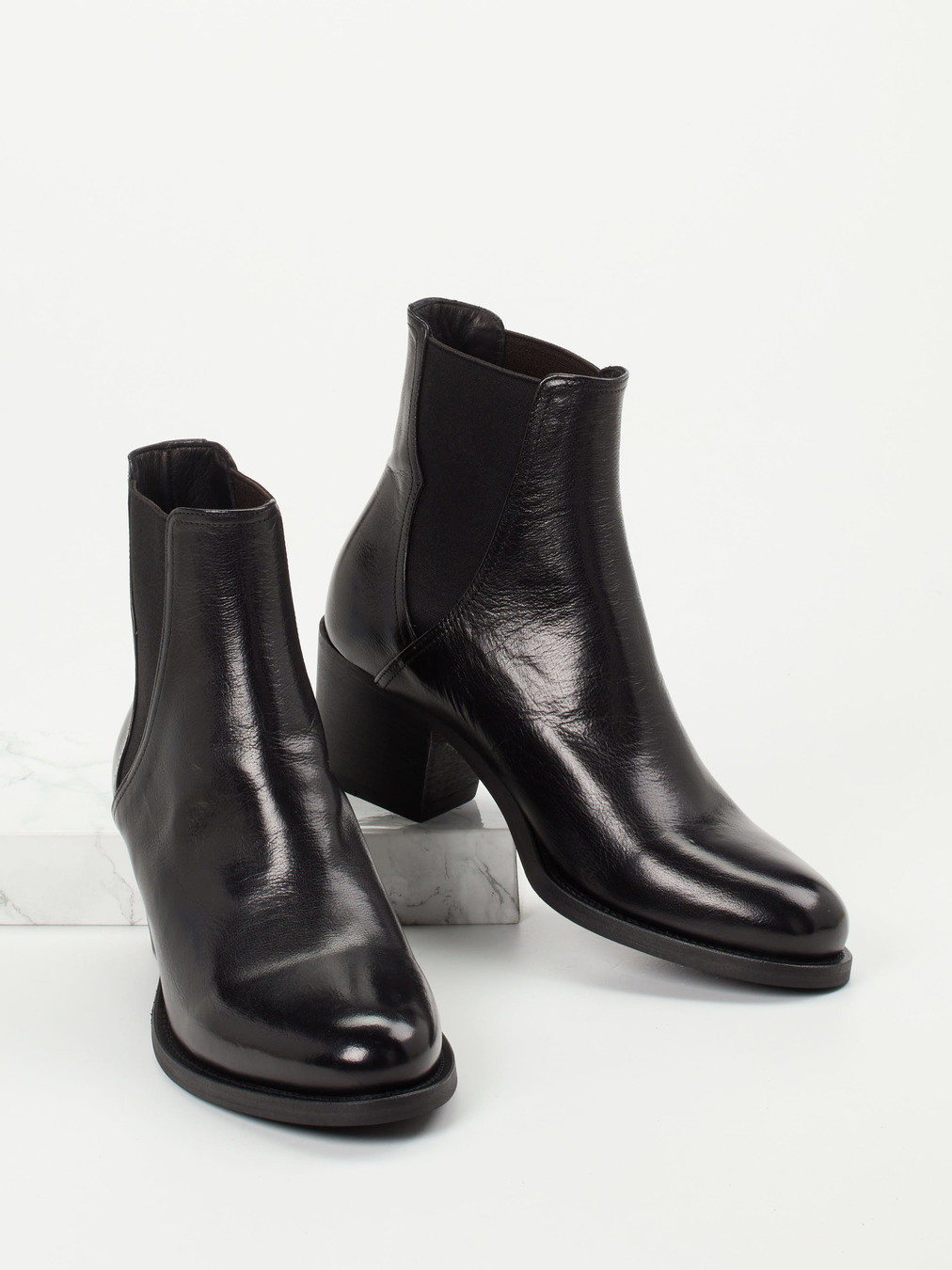Chelsea Boots schwarz 1736009010404