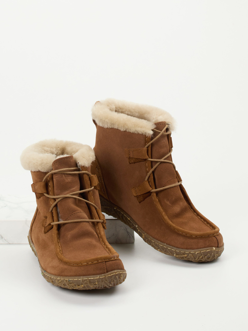 Schnürstiefelette braun 1801229001204