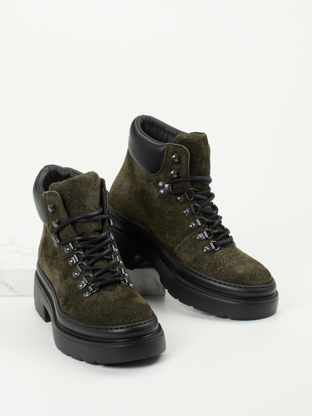 Schnürstiefelette CPH262 grün 1703629000804