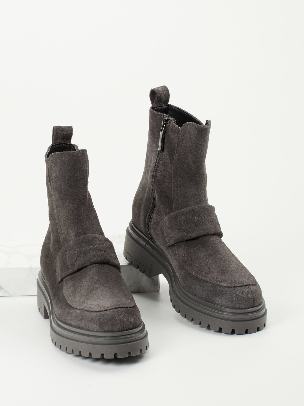 Stiefelette grau 1733409001604