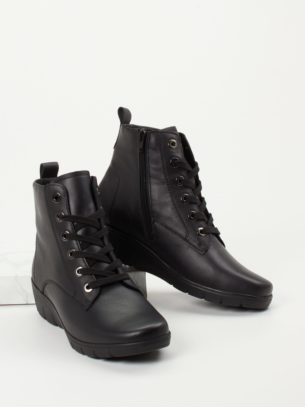 Schnürstiefelette schwarz 2751009034504