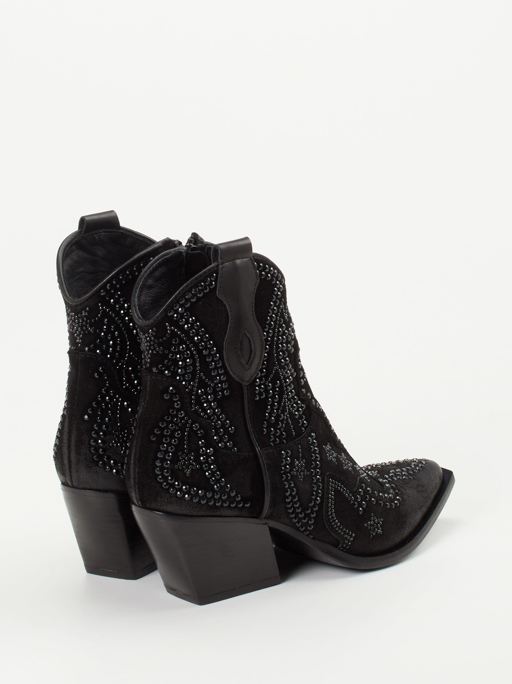 Cowboyboots schwarz 1738009007303