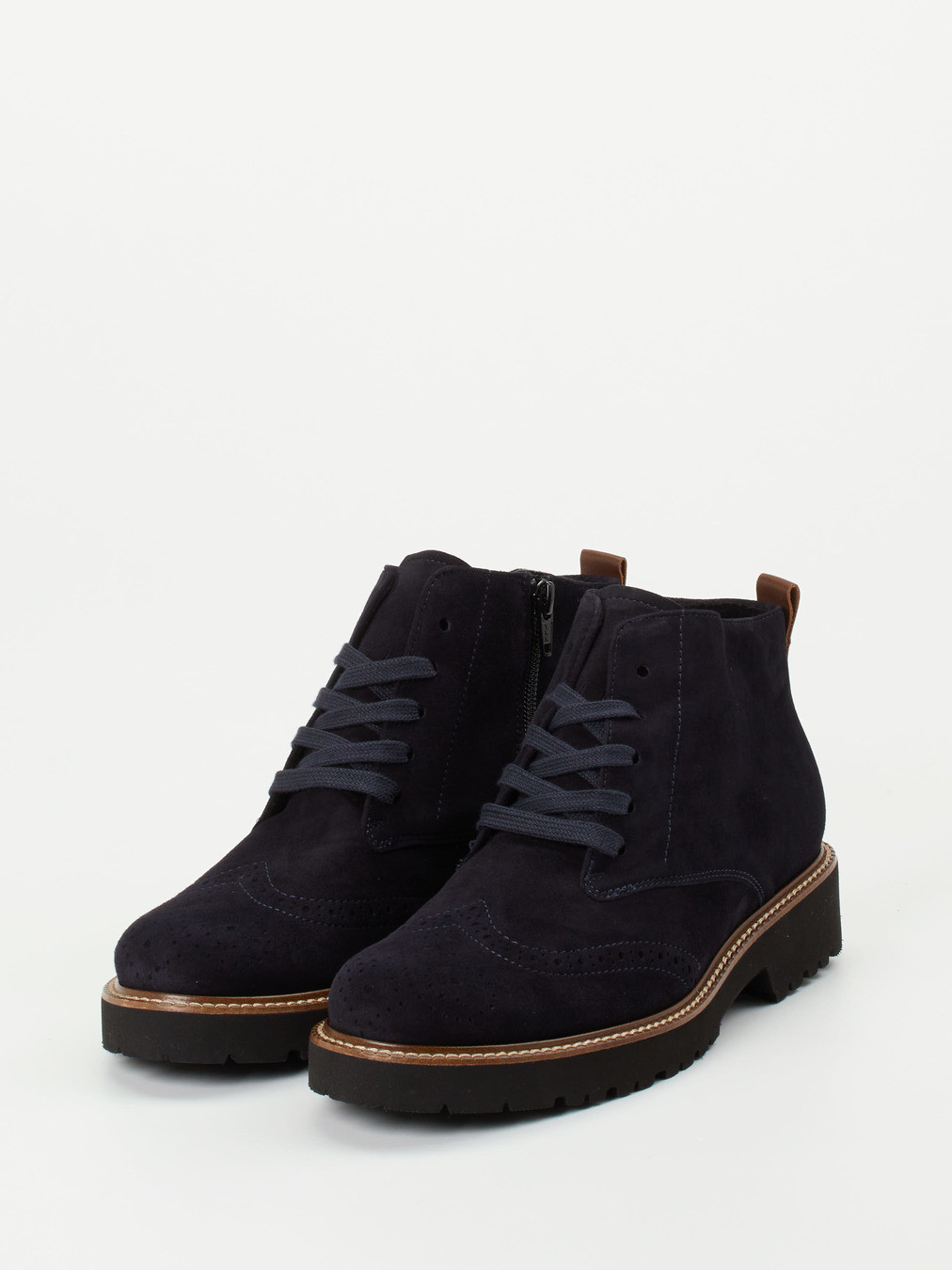 Schnürstiefelette blau 2751109011702