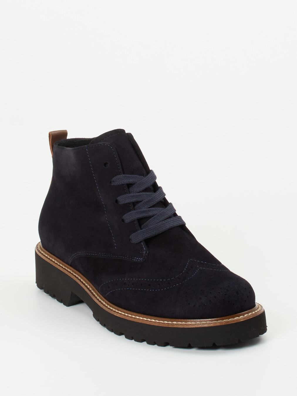 Schnürstiefelette Barbara blau 2751109011706