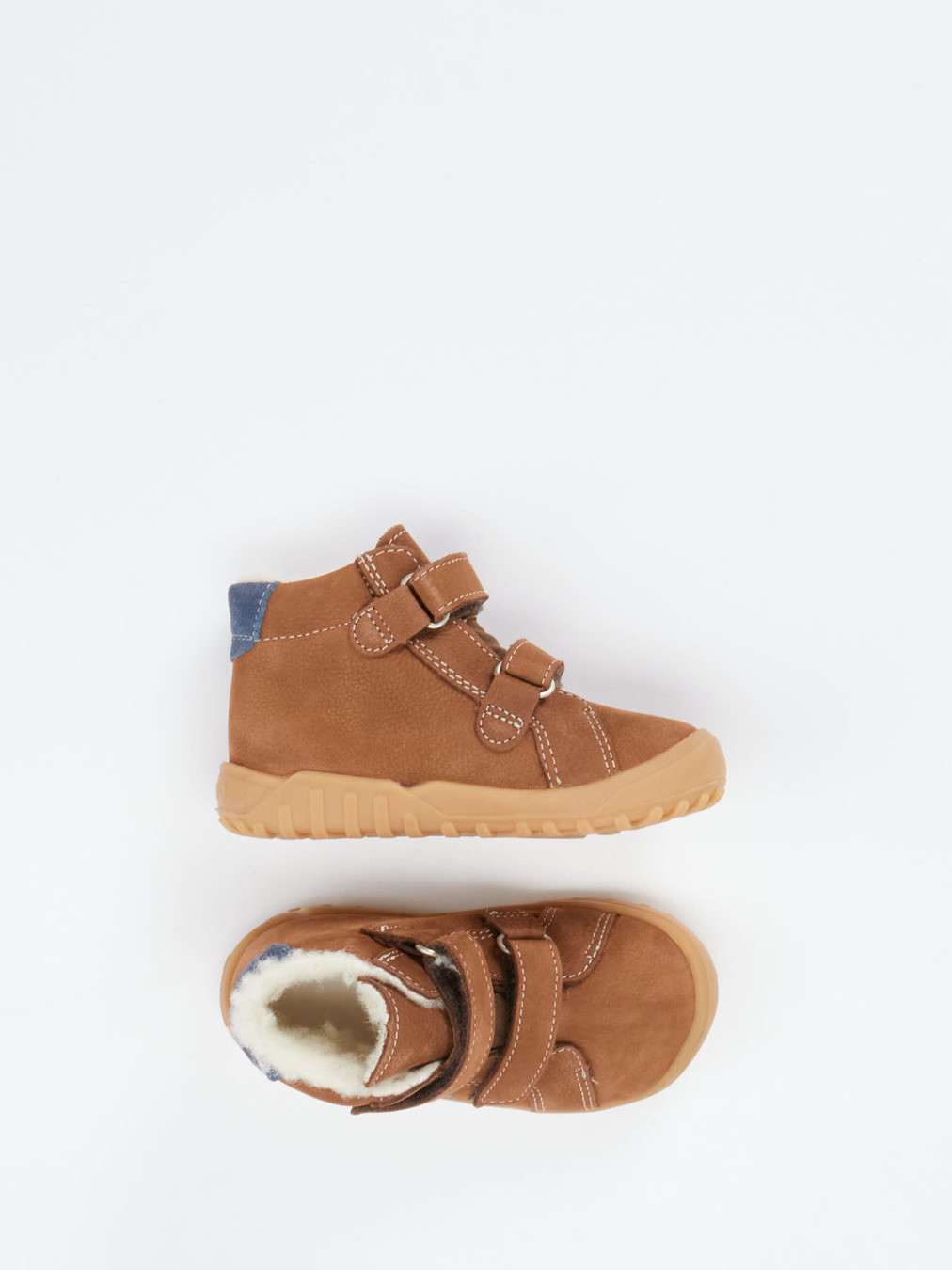 Lauflern-Klettboots gefüttert braun 6835289001504