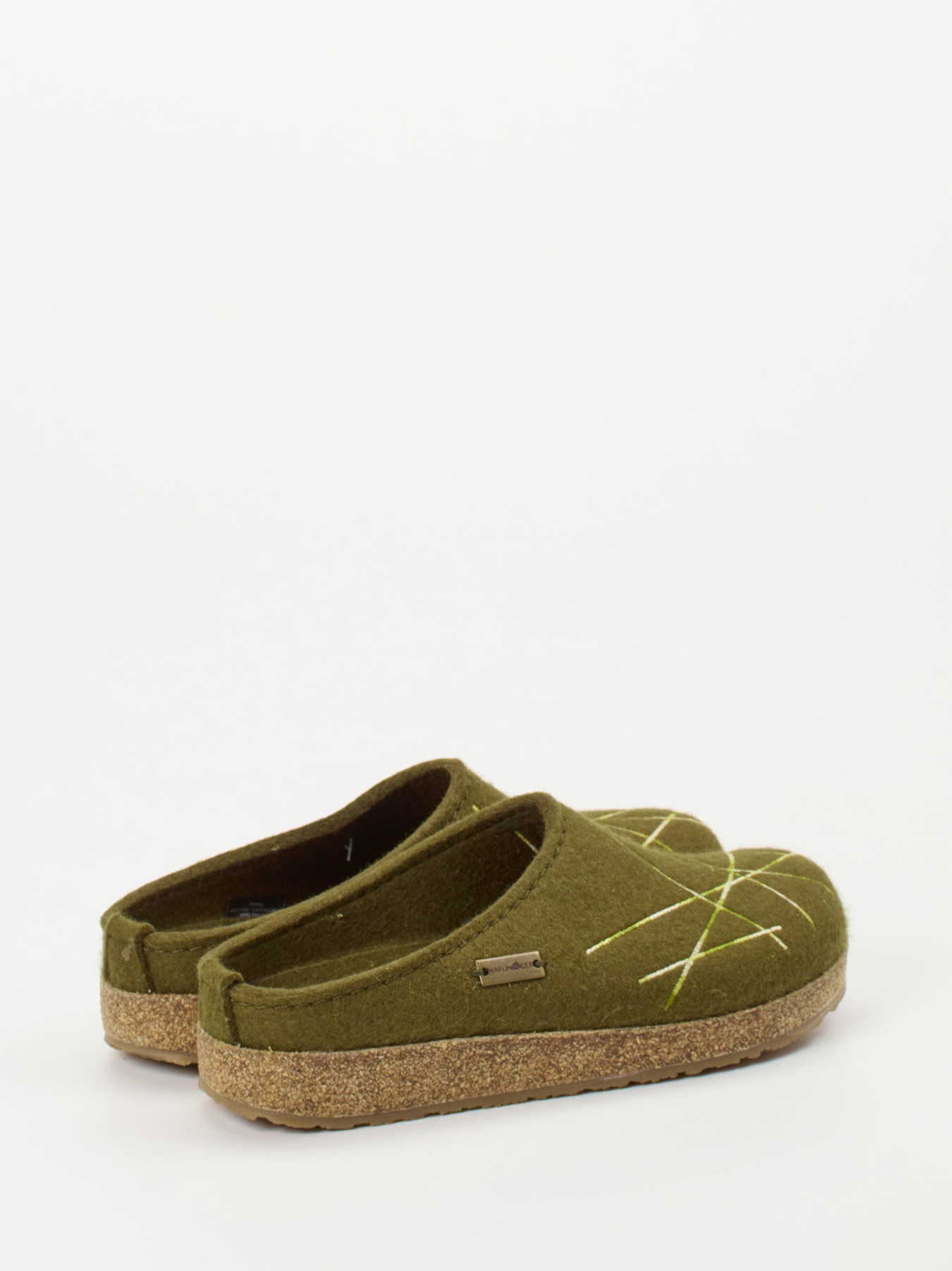 Hausschuh grün 7163669000303