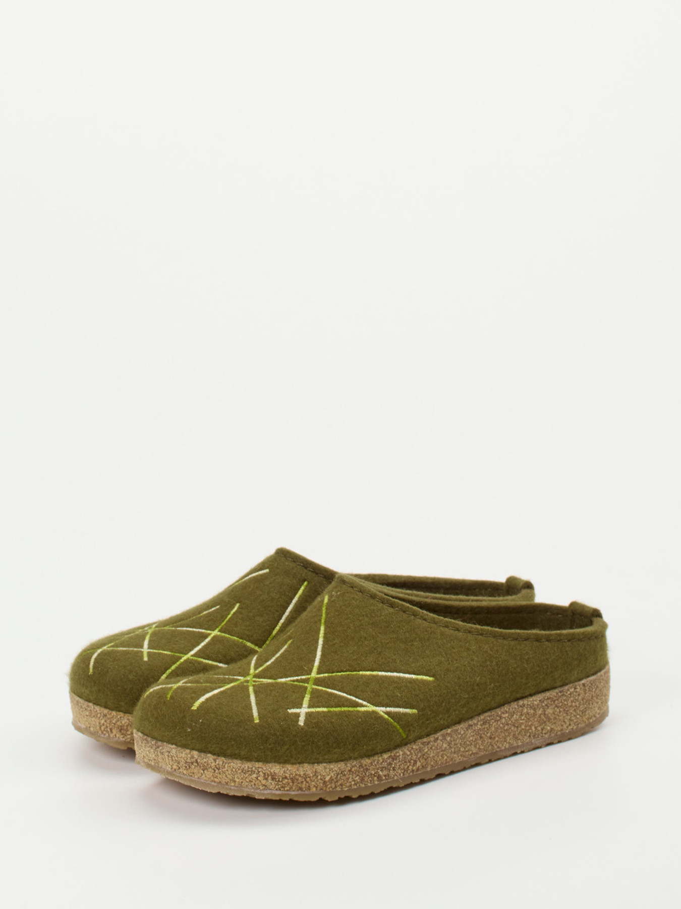 Hausschuh grün 7163669000302