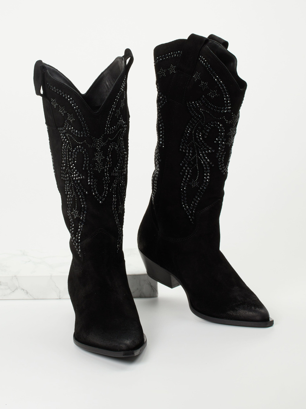 Cowboyboots schwarz 1755009005304