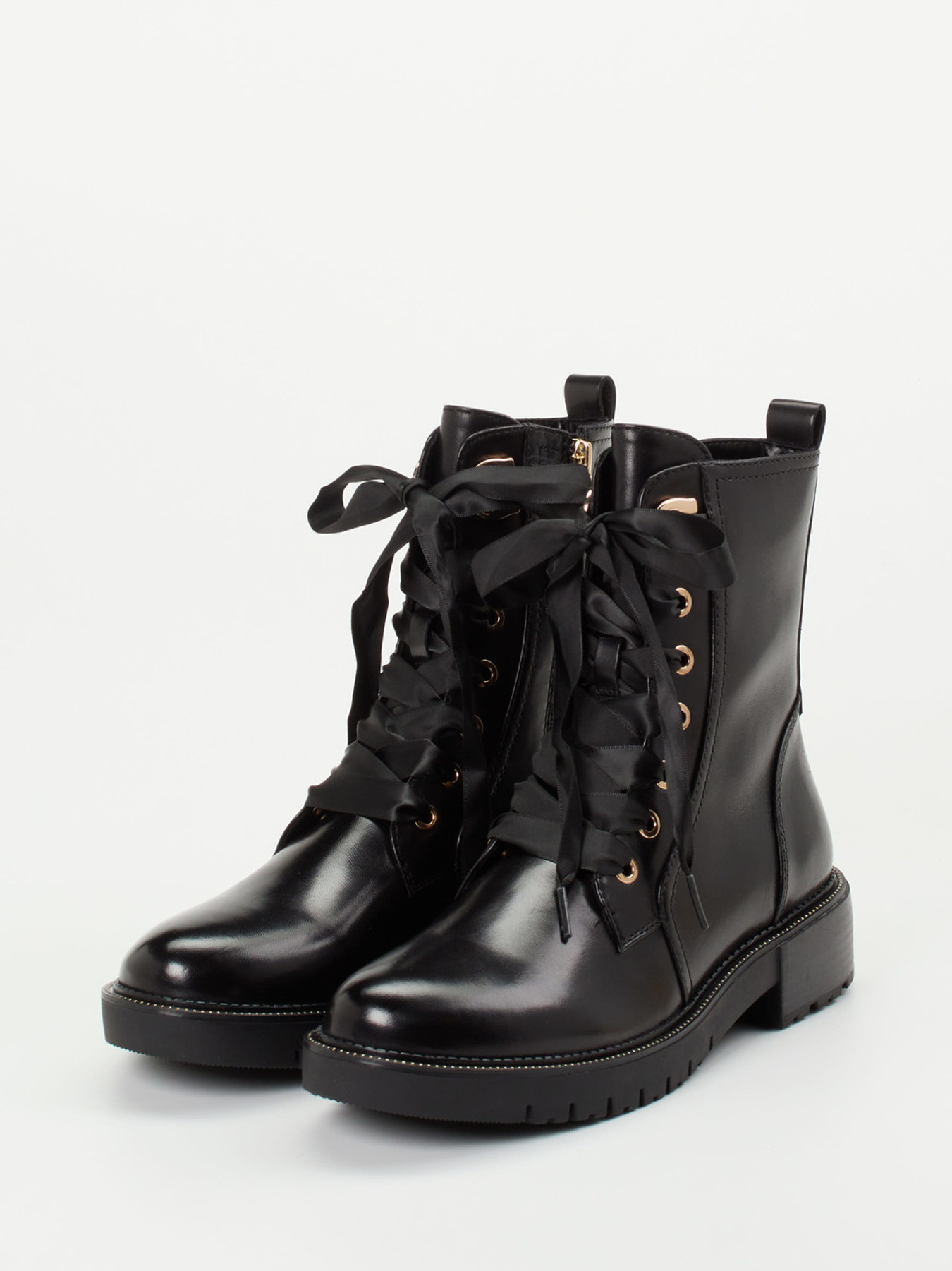 Schnürstiefelette schwarz 1723009016502