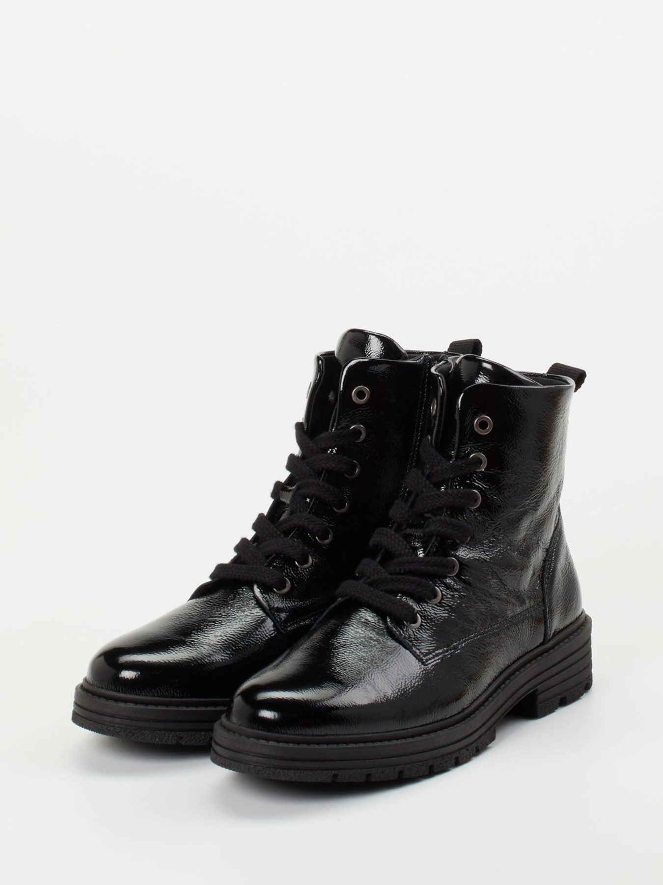 Schnürstiefelette schwarz 2751009033502