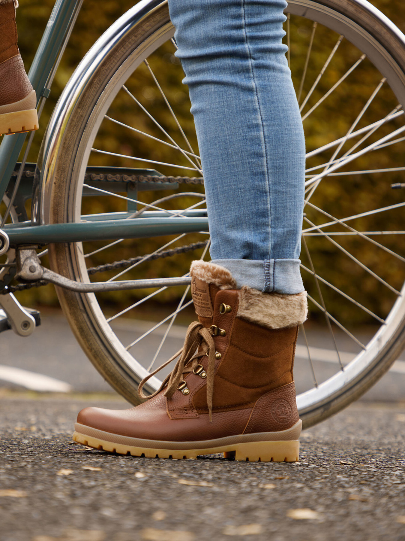 Schnürstiefelette braun 1823289001102