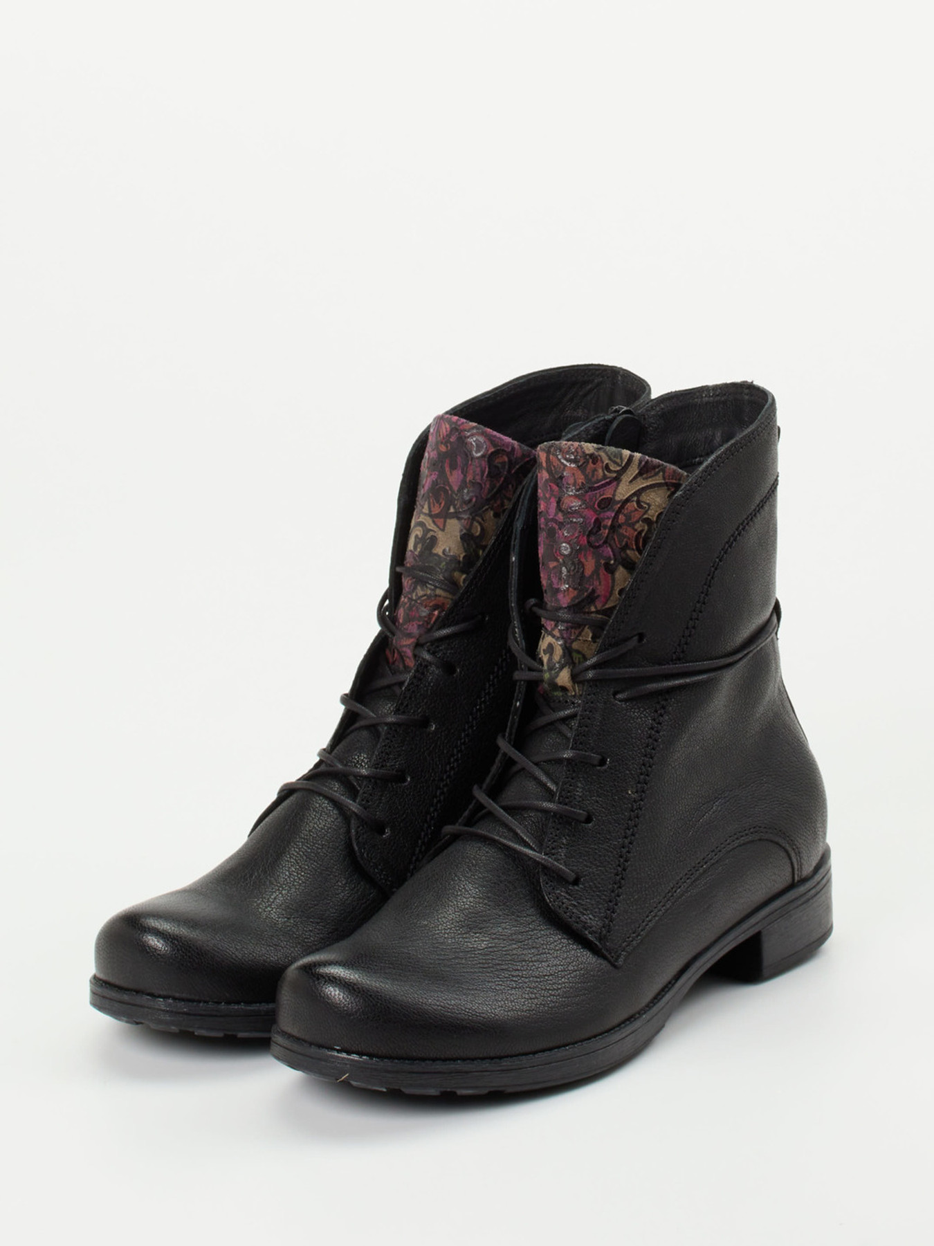 Schnürstiefelette schwarz 2751009035002