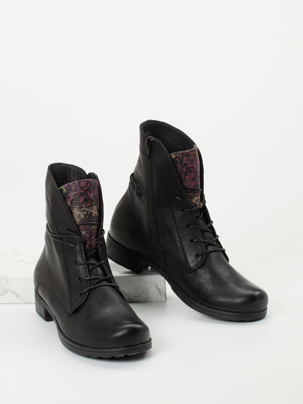 Schnürstiefelette schwarz 2751009035004