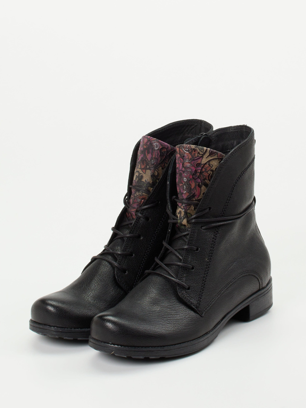 Schnürstiefelette schwarz 2751009035002