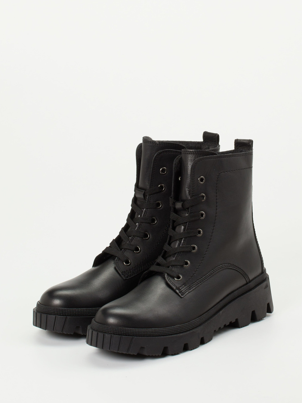 Schnürstiefelette schwarz 1725009008902