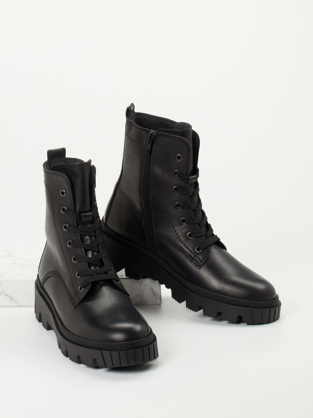 Schnürstiefelette schwarz 1725009008904