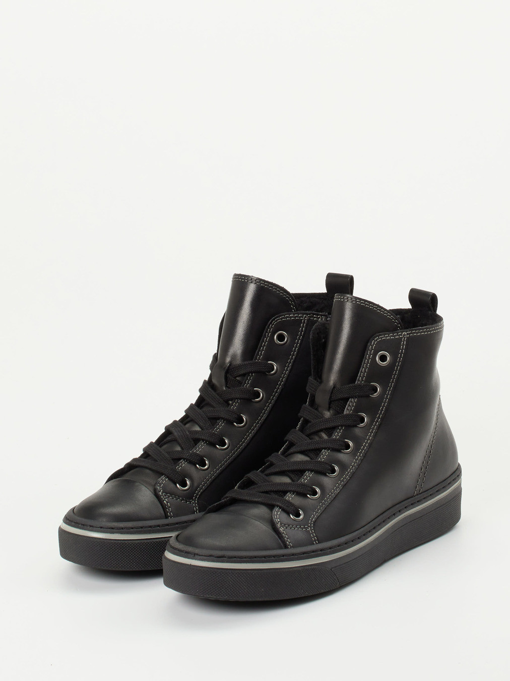 Schnürstiefelette schwarz 1803009003502