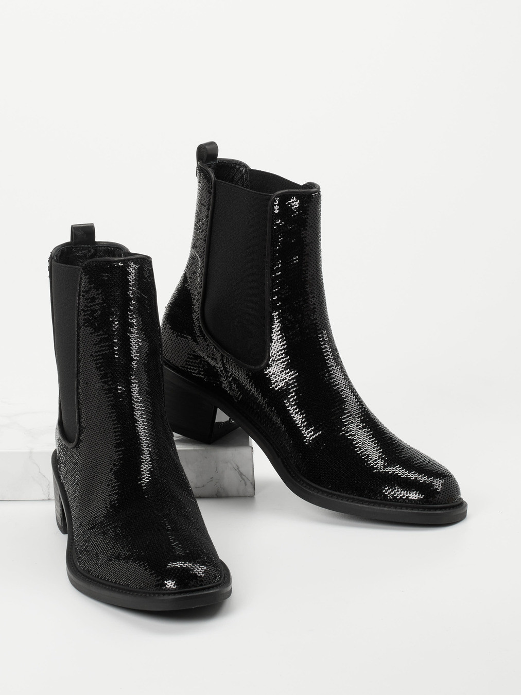 Chelsea Boots schwarz 1735009012904