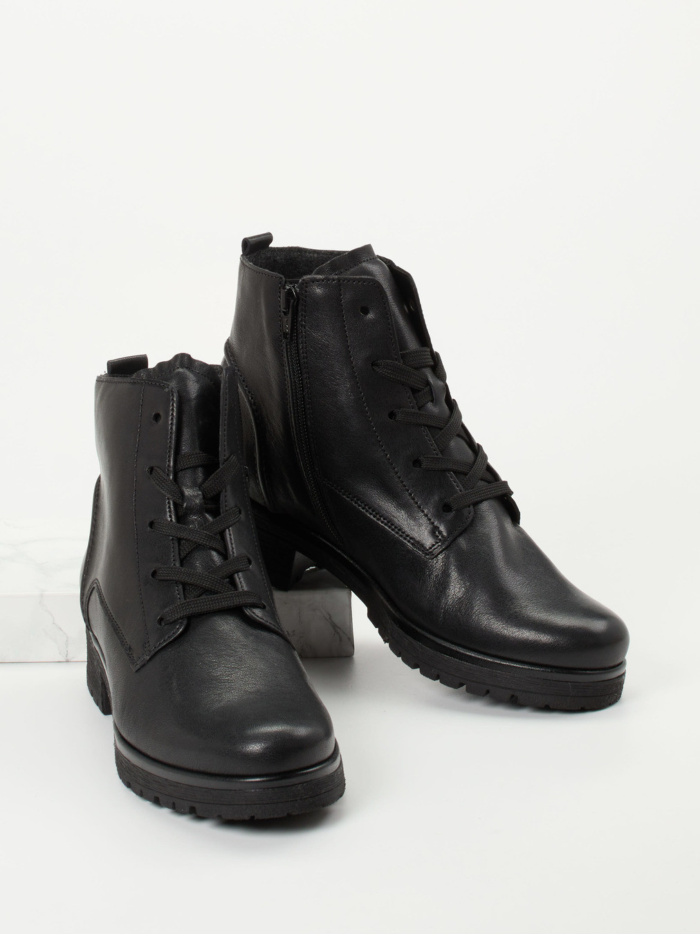 Schnürstiefelette schwarz 2751009033204