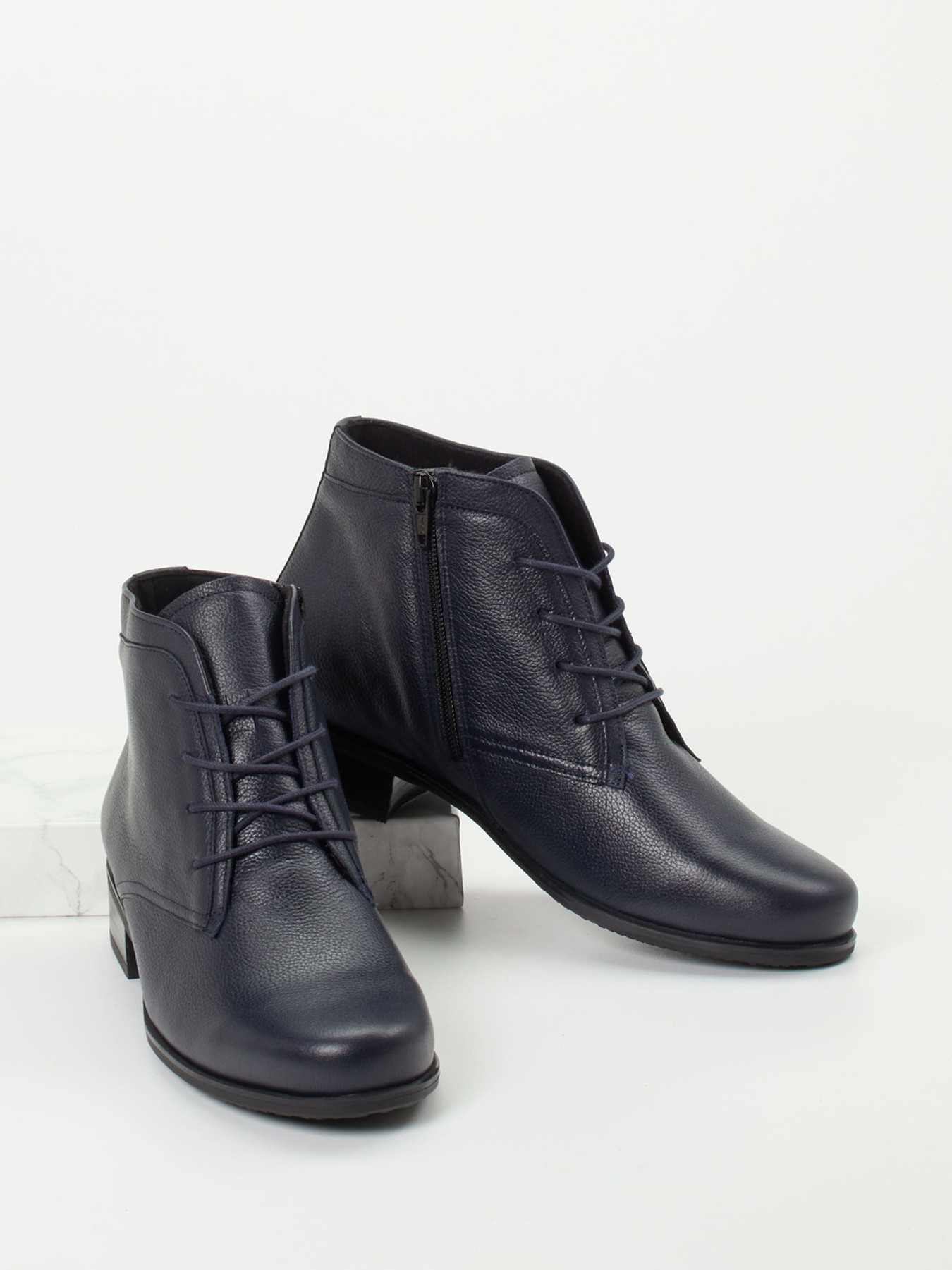 Schnürstiefelette blau 2751109011504