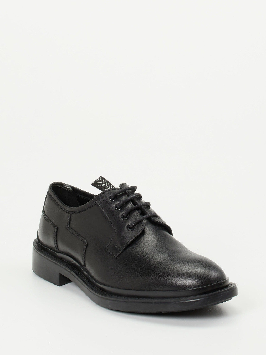 Schnürschuh schwarz 4610009121206