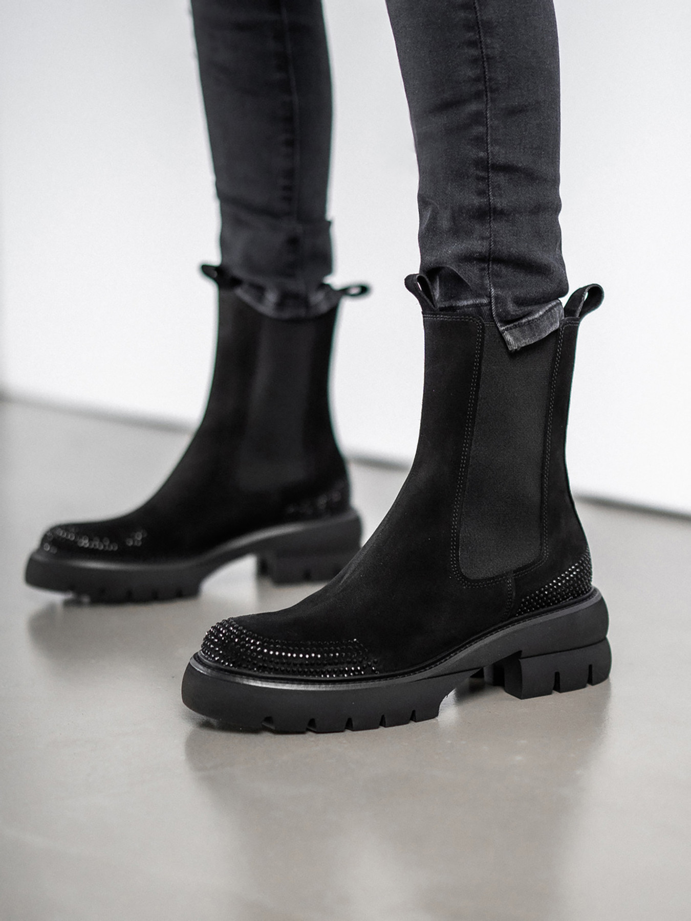 Chelsea Boots schwarz 1713009034702