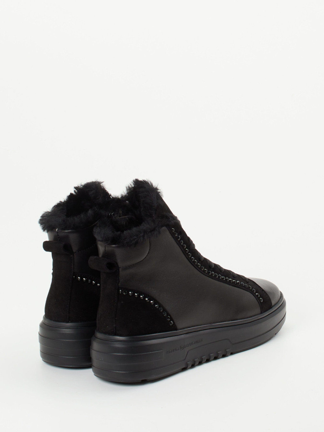 Schnürstiefelette schwarz 1805009001003