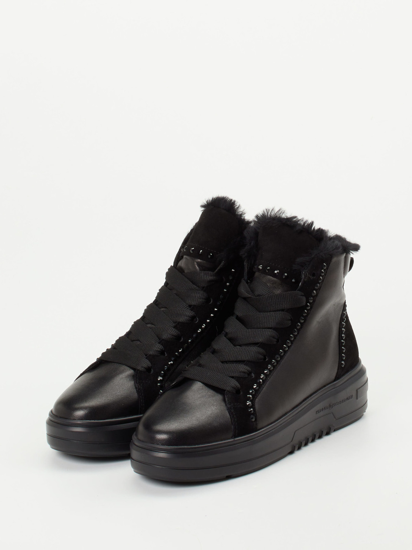 Schnürstiefelette schwarz 1805009001002