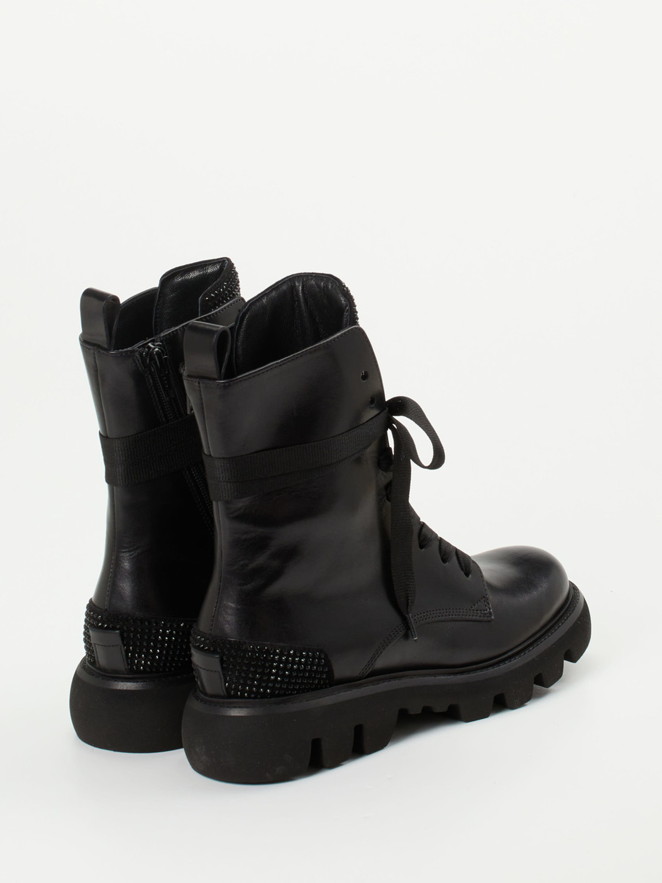 Schnürstiefelette schwarz 1723009016003